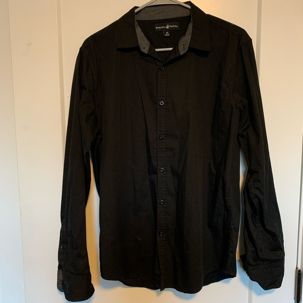 Black Button Down Shirt